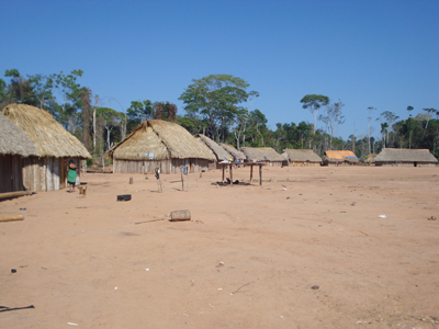 Nova aldeia dos Caiapós