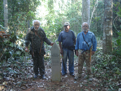 Sergio Vahia, Tarepá e Percinoto no Centro Geográfico